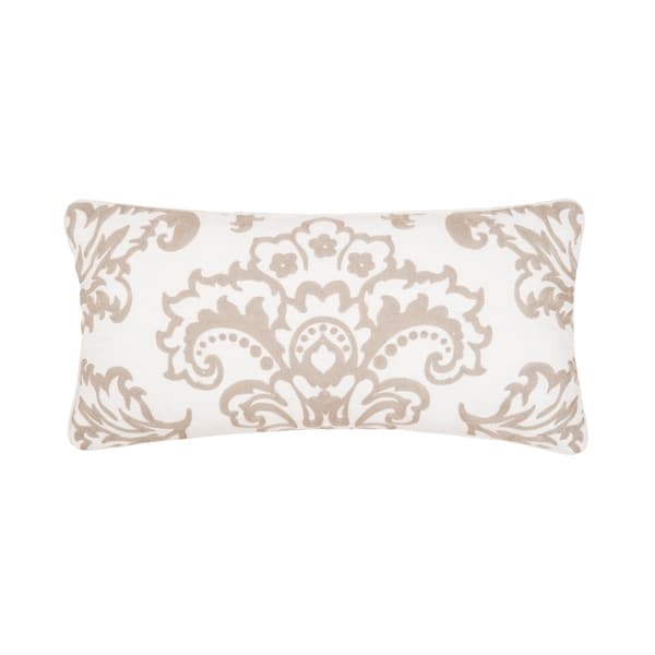 Rosamund Damask 12 x 24 Decorative Accent Throw Pillow - Overstock ...