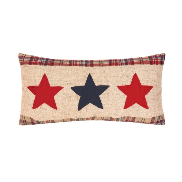 Patriotic Star Spangled 12 x 24 Pillow