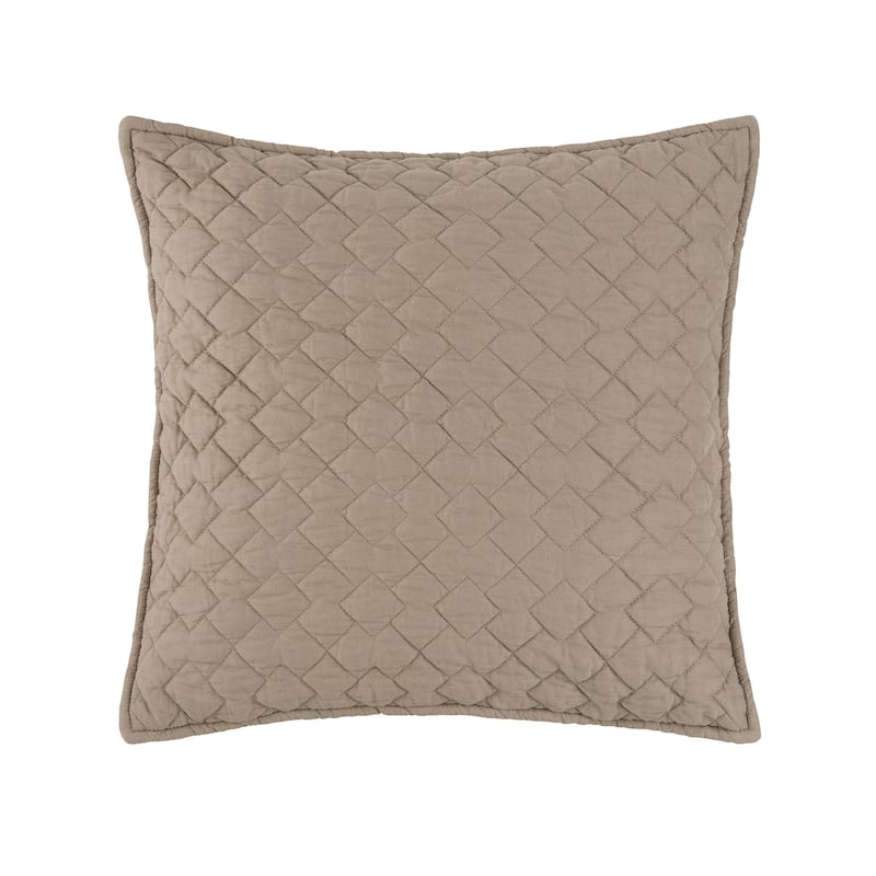 Regent 18 x 18 Decorative Accent Throw Pillow - Clay
