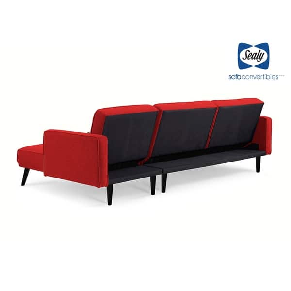 Jenna Sectional Convertible By Sealy 27636166 Jenna Sectional Convertible By Sealy