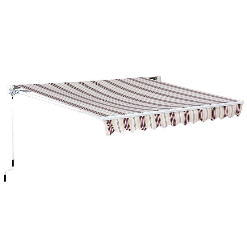 Manual Retractable Sun Shade Patio Awning