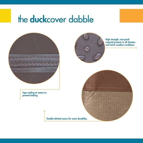 Shop Duck Covers Ultimate Waterproof 104 Inch Patio Left Facing Sectional Lounge Set Cover On Sale Overstock 27642003