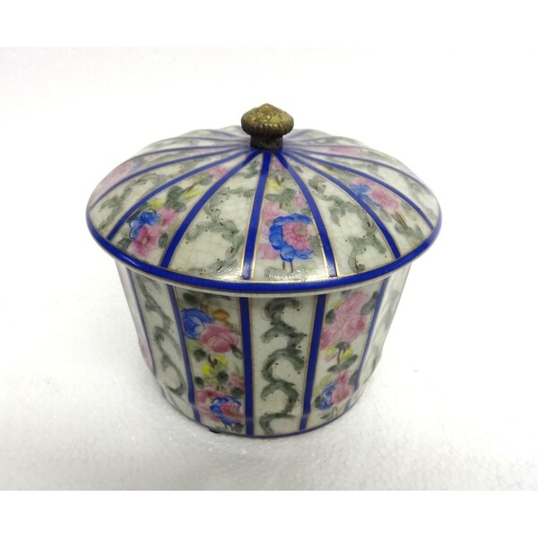 Trellis Ettiene Round Porcelain Cover Jar