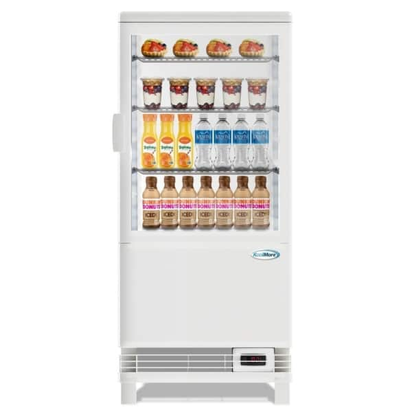 Shop Koolmore Countertop Commercial Refrigerator Display Case 3