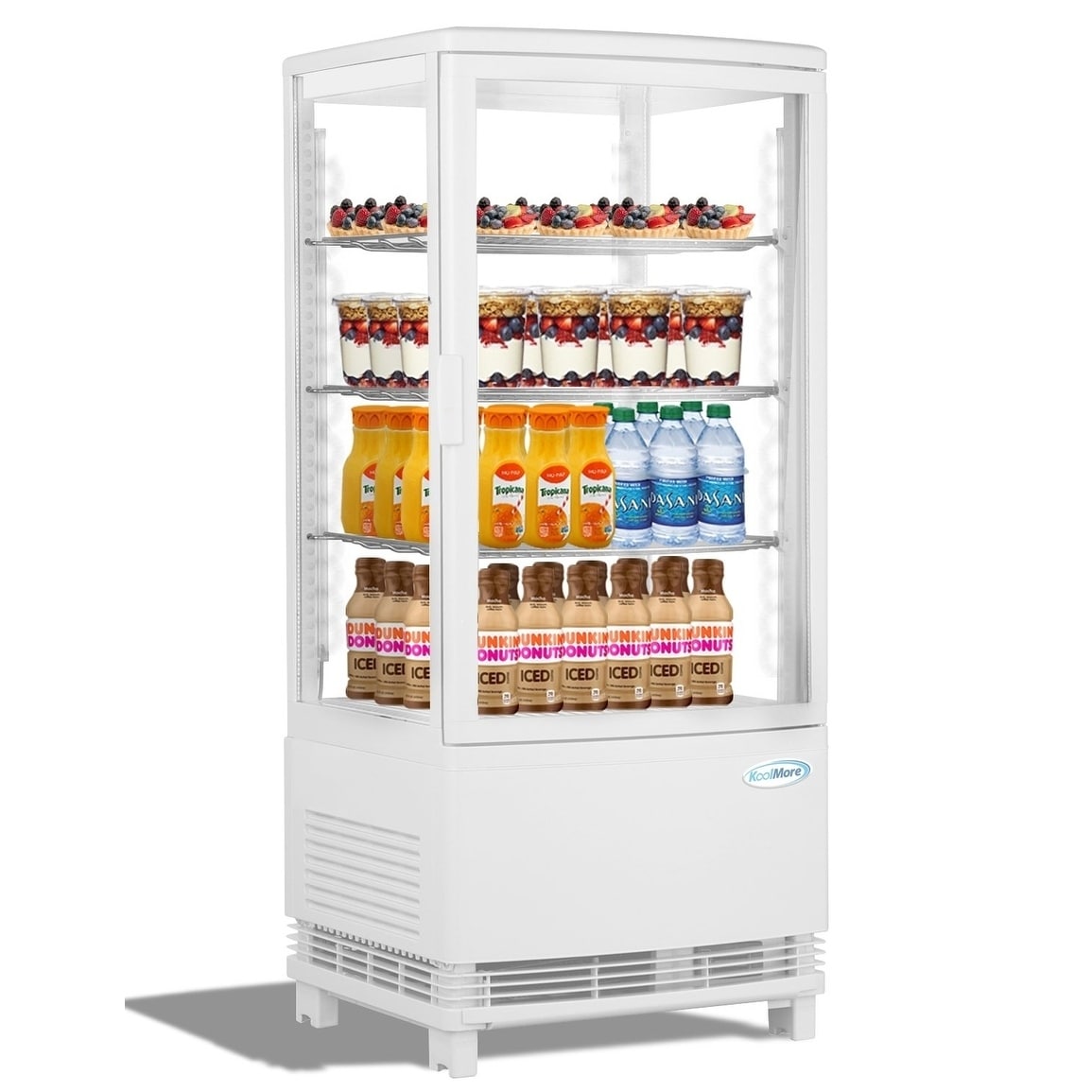 Shop Koolmore Countertop Commercial Refrigerator Display Case 3