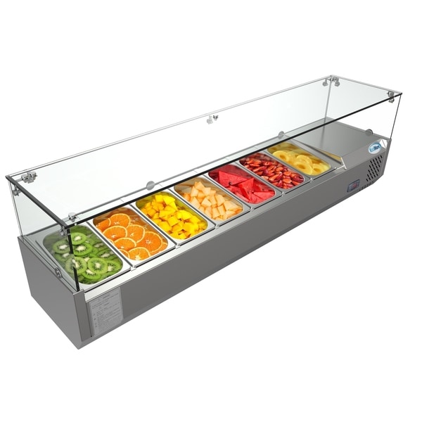 Shop Koolmore 59 Countertop Condiment Refrigerated Prep Station