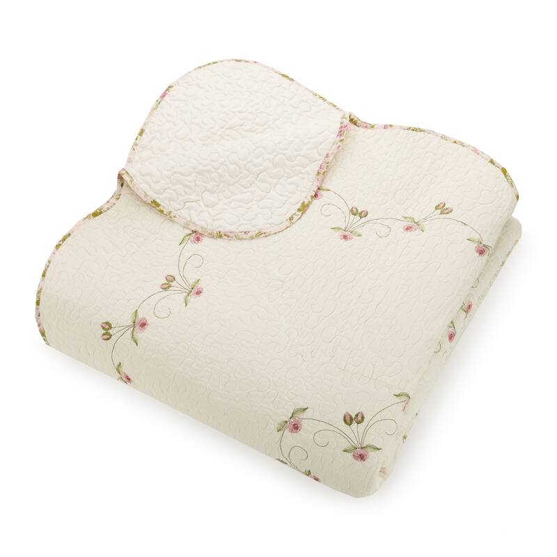 Porch & Den Ivy 3-Piece Embroidered Quilt Set