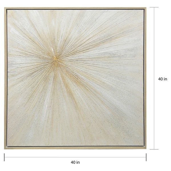 Strick & Bolton Handpainted Starburst Wall Art (As Is Item) Bed Bath