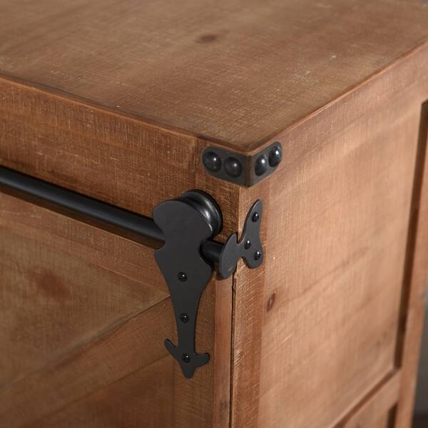 Shop Carbon Loft Dumbrille Single Z Frame Sliding Barn Door With