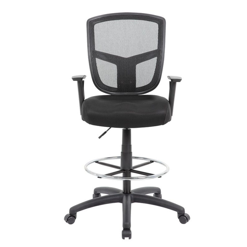 Boss Contract Mesh Drafting Stool