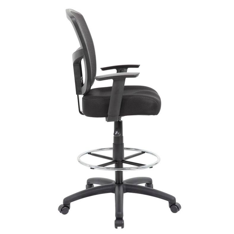 Boss Contract Mesh Drafting Stool