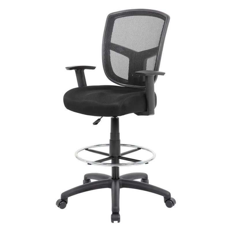 Boss Contract Mesh Drafting Stool
