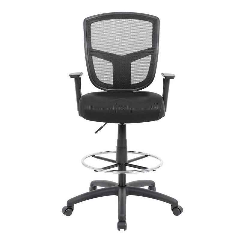 Boss Contract Mesh Drafting Stool