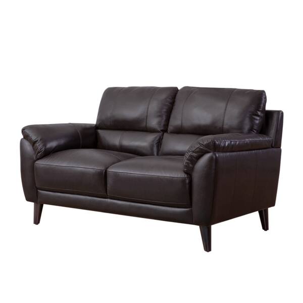 Shop Strick Bolton Granville Top Grain Leather Loveseat On