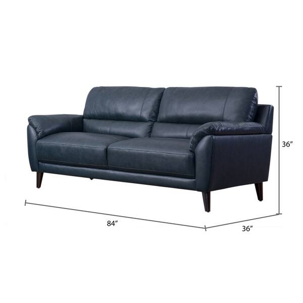 Shop Strick Bolton Top Grain Leather Sofa On Sale Free