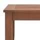 Havenside Home Moosonee Brown Wood Patio Ottoman Side Table - Thumbnail 3