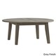 Havenside Home Moosonee Wood Patio Round Coffee Table - Thumbnail 4