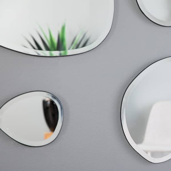 Shop Holly Martin Woxsley Frameless Cluster Wall Mirror Set