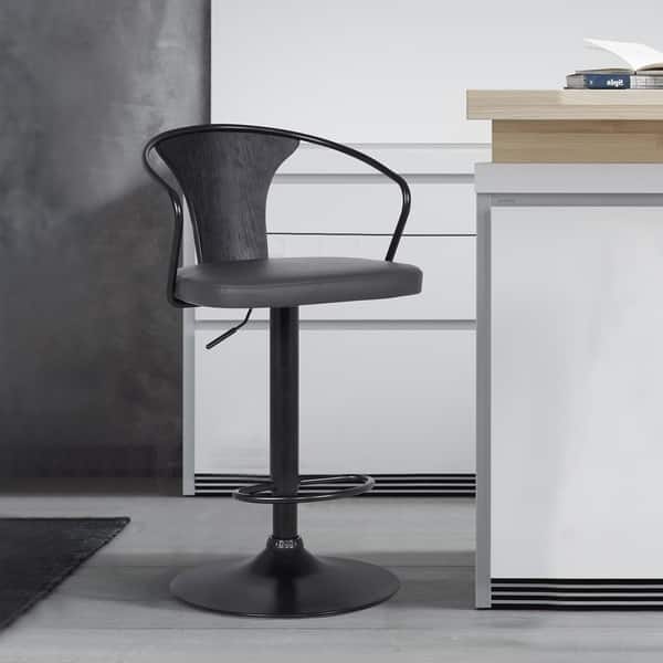 Catherine Contemporary Adjustable Barstool Overstock 27655075