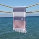 preview thumbnail 86 of 90, Authentic Pestemal Sam Striped Monogrammed Turkish Cotton Bath and Beach Towel