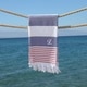 preview thumbnail 90 of 90, Authentic Pestemal Sam Striped Monogrammed Turkish Cotton Bath and Beach Towel
