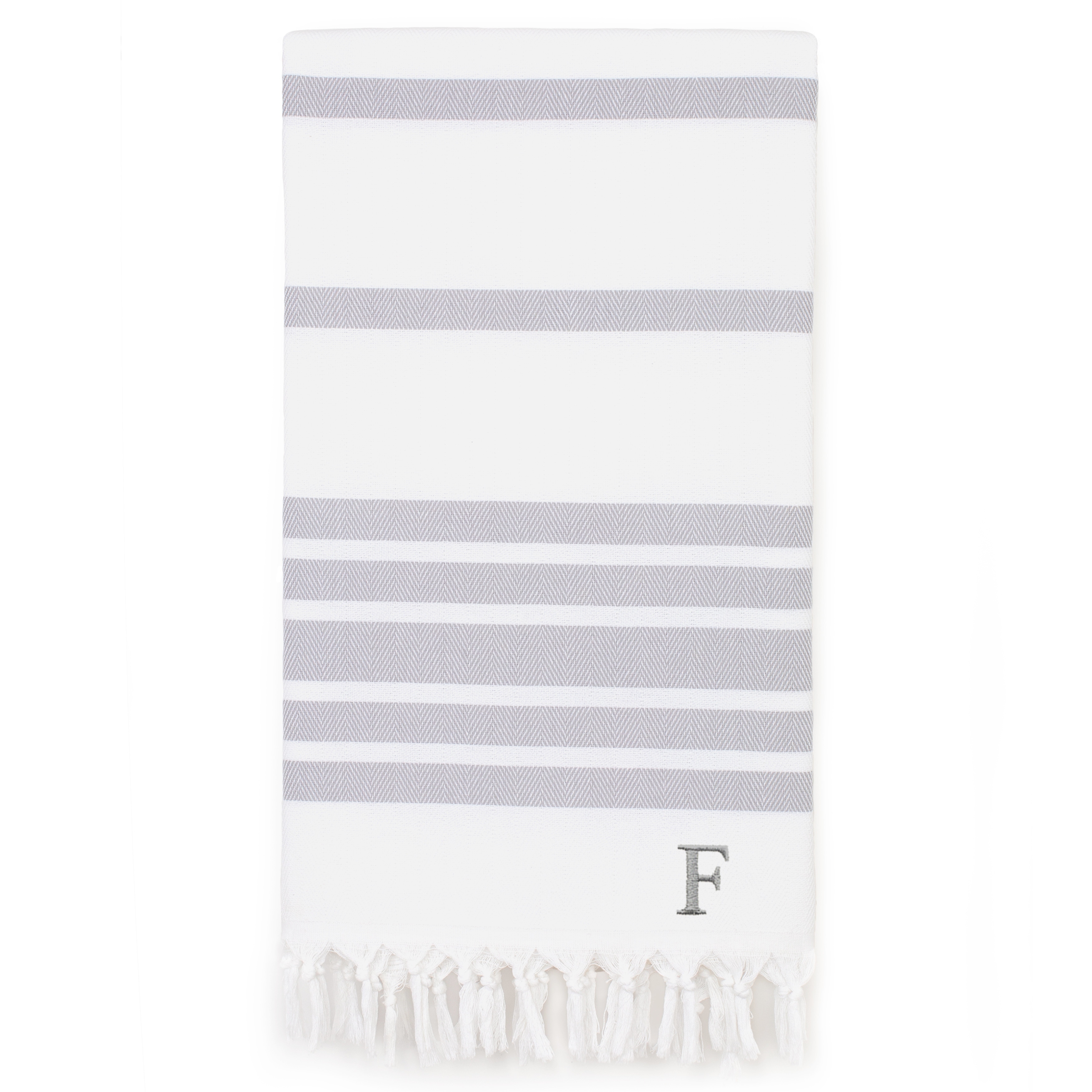 Turkish Towels Herringbone Turkish Towel - Black