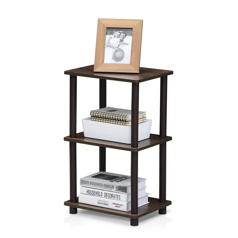 Porch & Den Hargrave Walnut/Brown 2-space Shelf