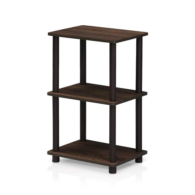 Porch & Den Hargrave Walnut/Brown 2-space Shelf
