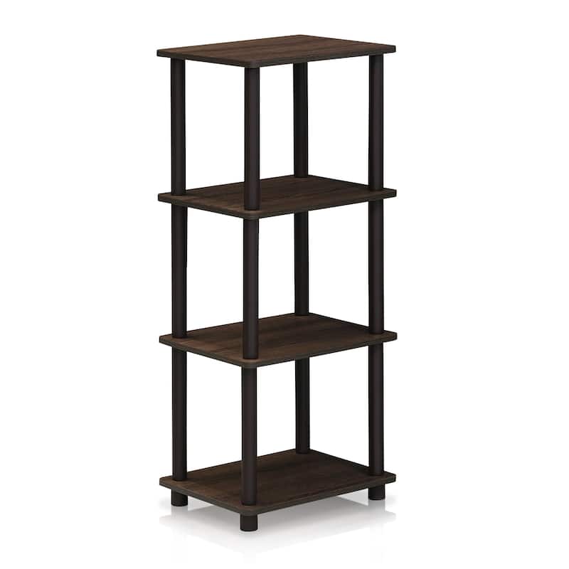 Porch & Den Hargrave Walnut/Brown 3-space Shelf