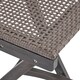 Polaris Outdoor 45" Rectangular 3 Piece Wood and Wicker Bar Height Set by Christopher Knight Home - Thumbnail 17