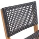Polaris Outdoor 45" Rectangular 3 Piece Wood and Wicker Bar Height Set by Christopher Knight Home - Thumbnail 8