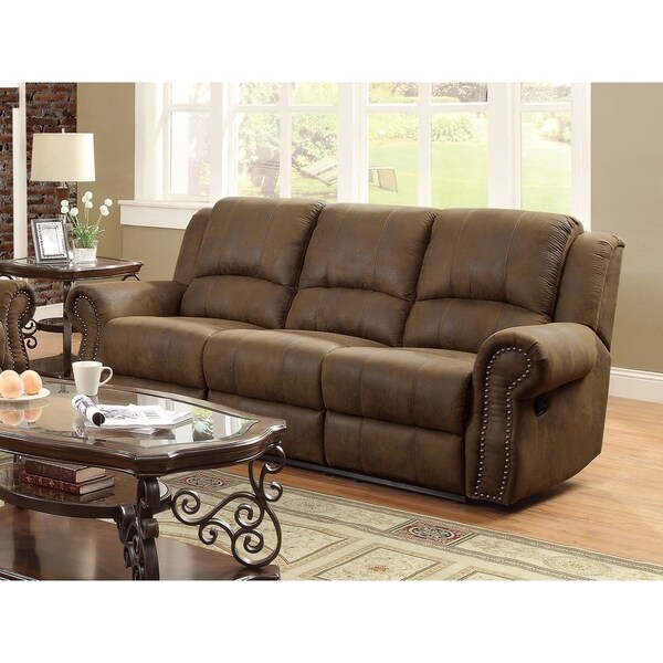 Everett Brown Reclining Sofa
