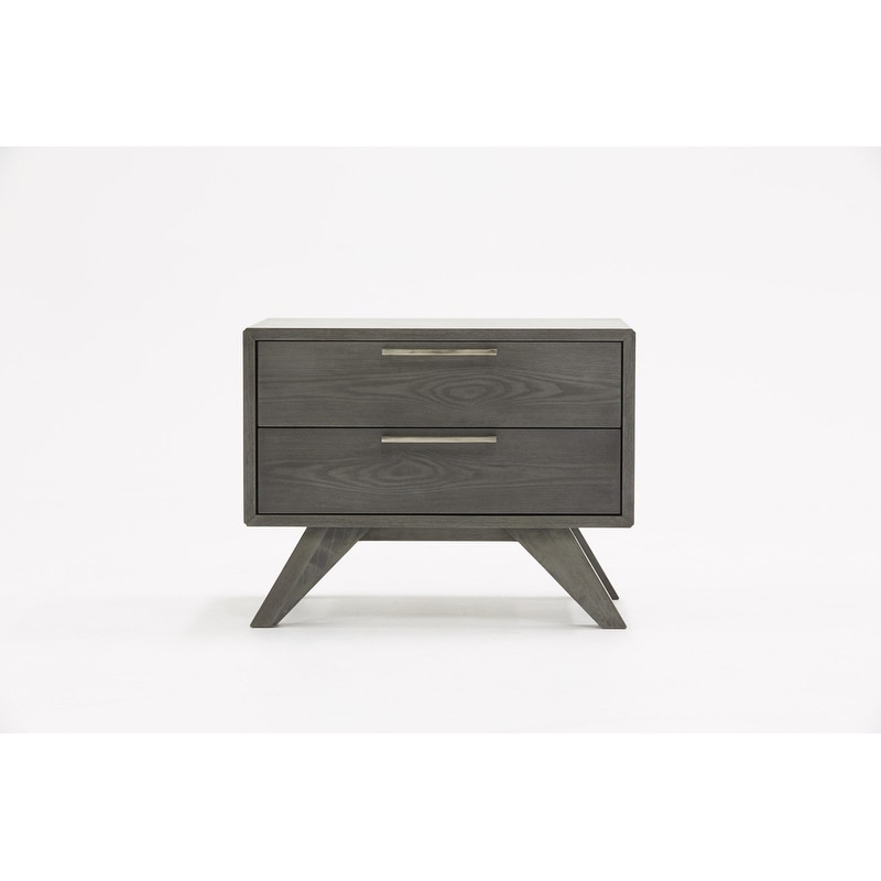 Shop Nova Domus Soria Modern Grey Wash Nightstand Overstock 27660516