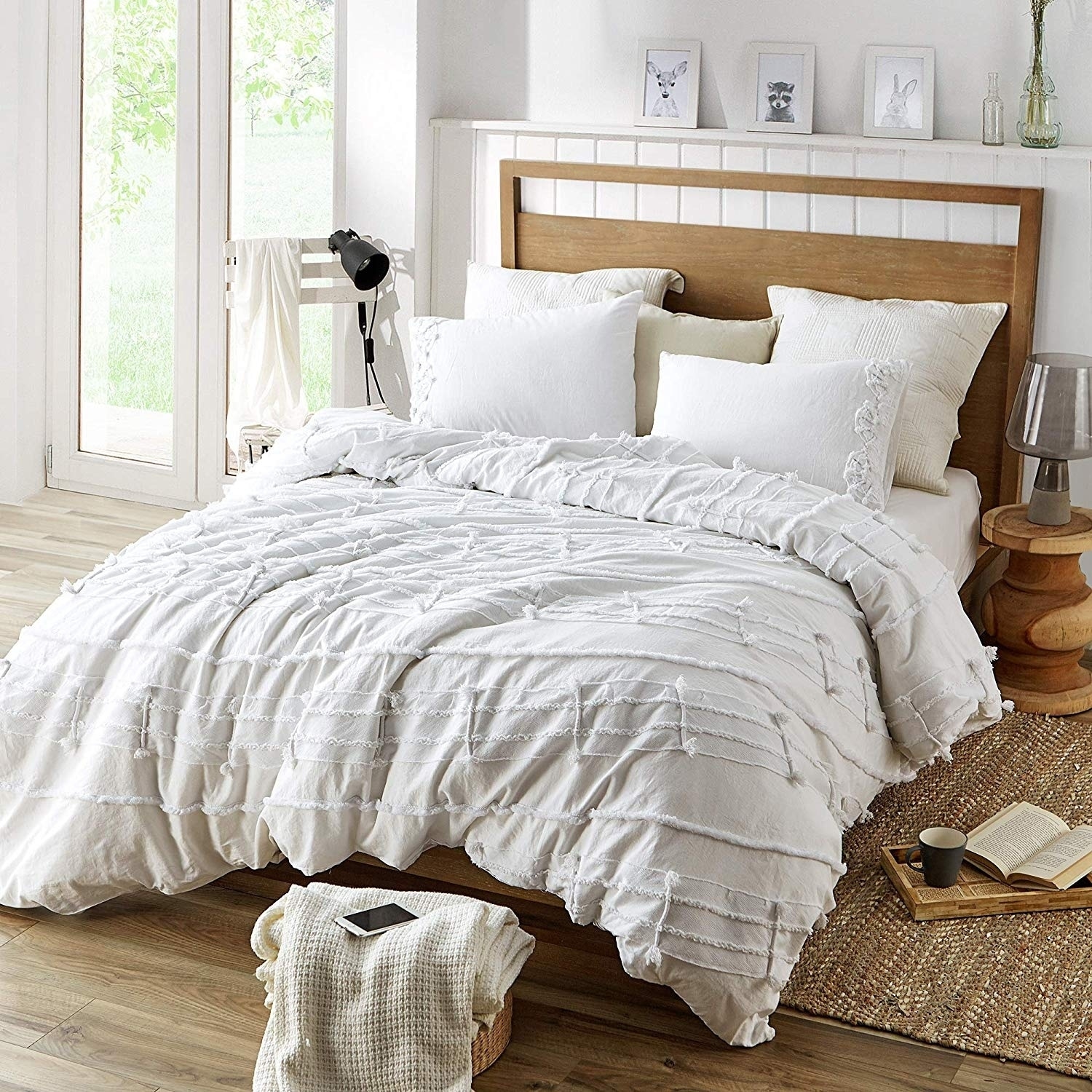 Shop Harmony Textured Duvet Cover On Sale Overstock 27663014