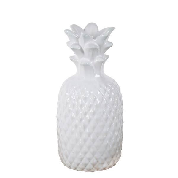 Privilege White Ceramic Pinapple