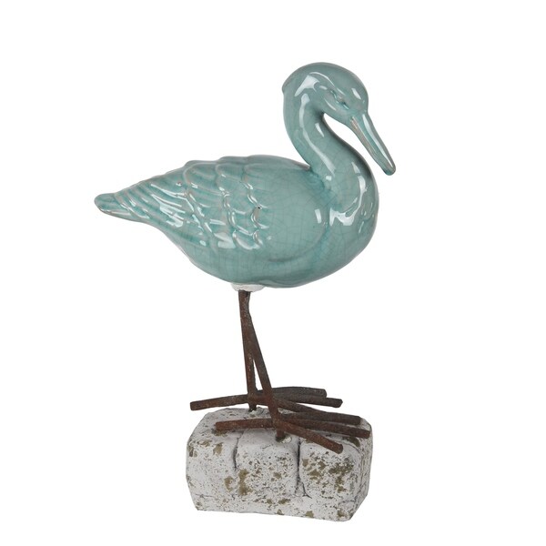 Privilege Blue Ceramic Bird