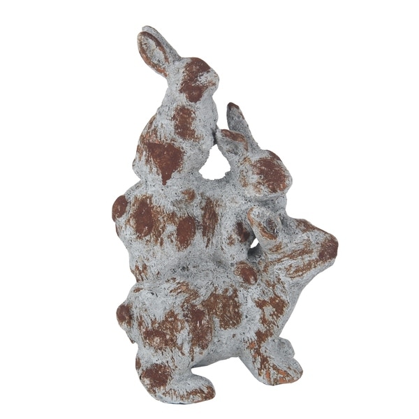 Privilege Gray Ceramic Bunny