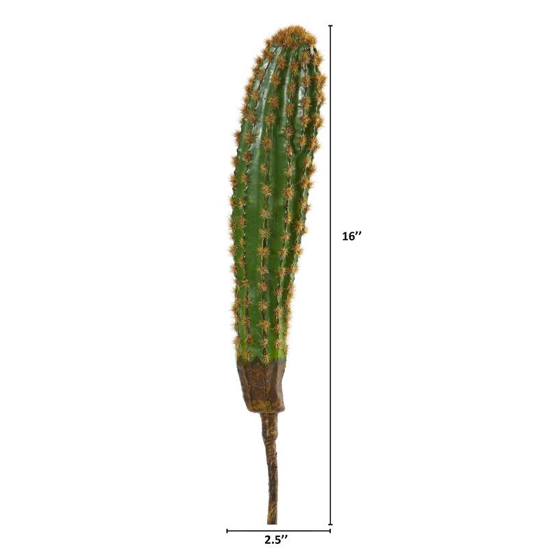16" Cactus Artificial Plant (Set of 6)