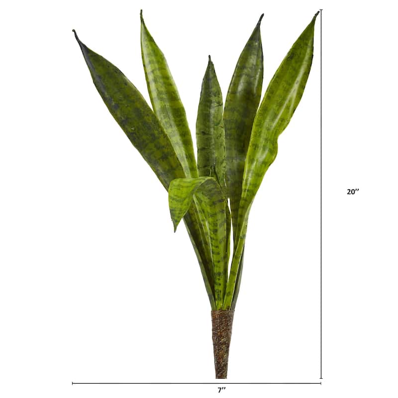 20" Sansevieria Artificial Plant (Set of 6)