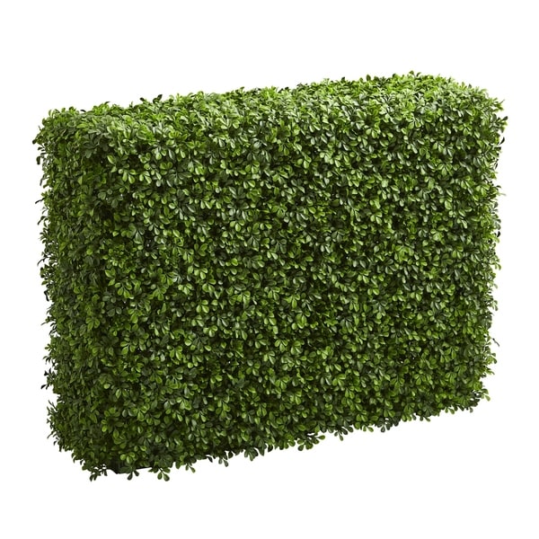 39" Boxwood Artificial Hedge (indoor/Outdoor) On Sale Overstock