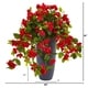 preview thumbnail 2 of 0, 26" Bougainvillea Artificial Plant in Planter UV Resistant (Indoor/Outdoor)
