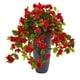 preview thumbnail 1 of 0, 26" Bougainvillea Artificial Plant in Planter UV Resistant (Indoor/Outdoor)