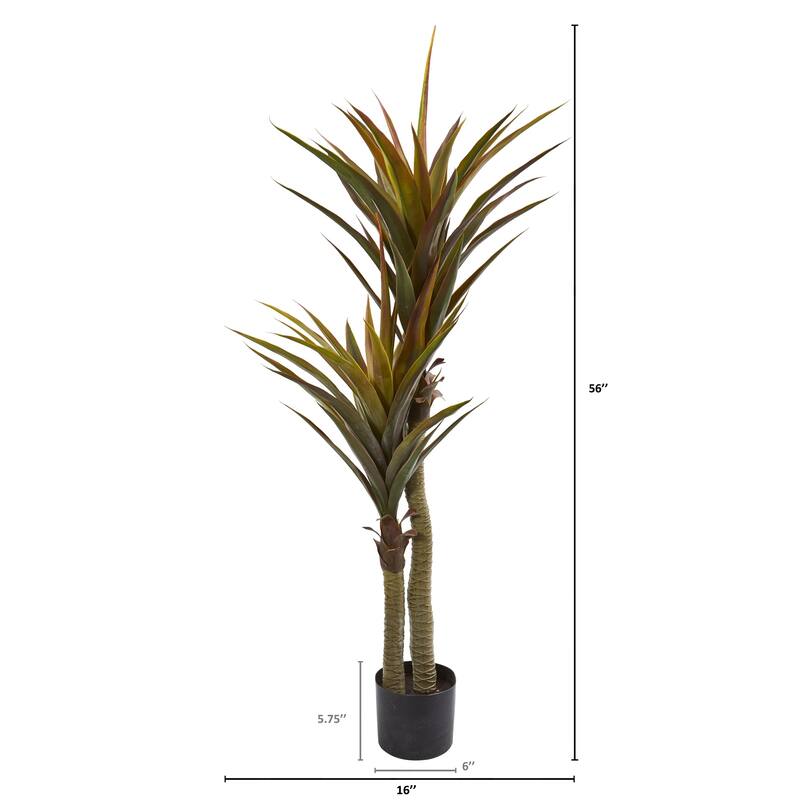 56" Yucca Artificial Tree