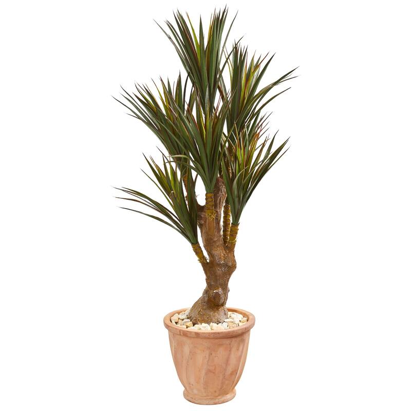 48" Yucca Artificial Tree in Planter UV Resistant (Indoor/Outdoor)