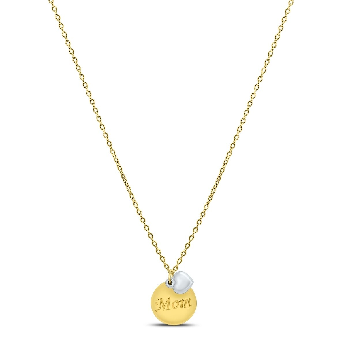 10k gold mom necklace