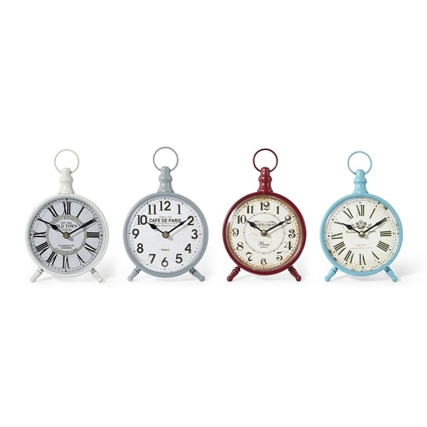 Addyson Table Clocks - Ast 4