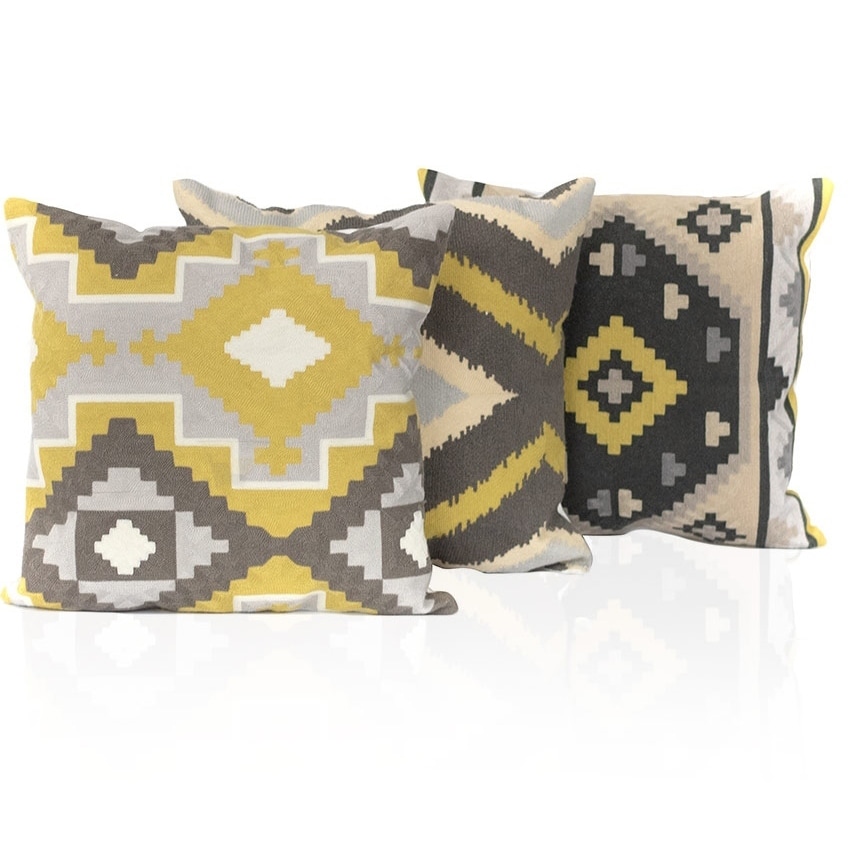 aztec couch pillows