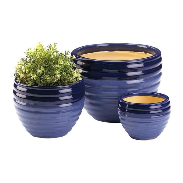 2-Tone Ceramic Planter