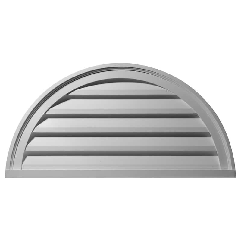 Half Round Gable Vent Louver