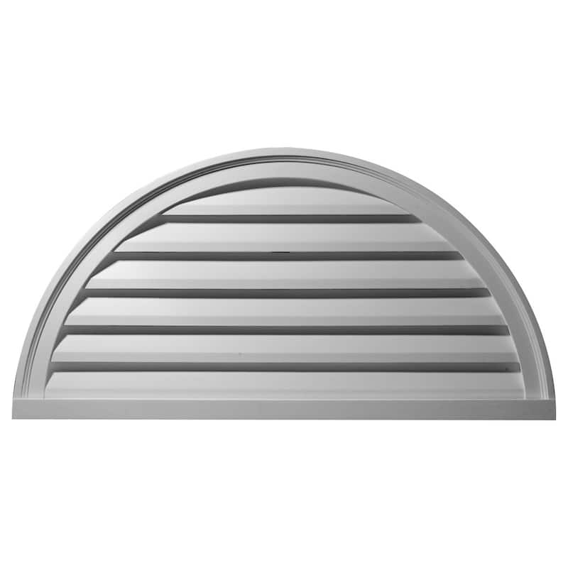 Half Round Gable Vent Louver